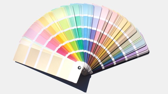 Ventilateur couleur avec des nuances pastel