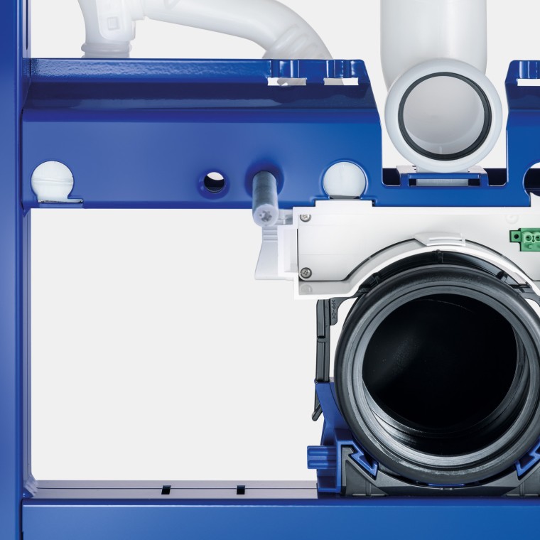 Support de canalisation simplement réglable