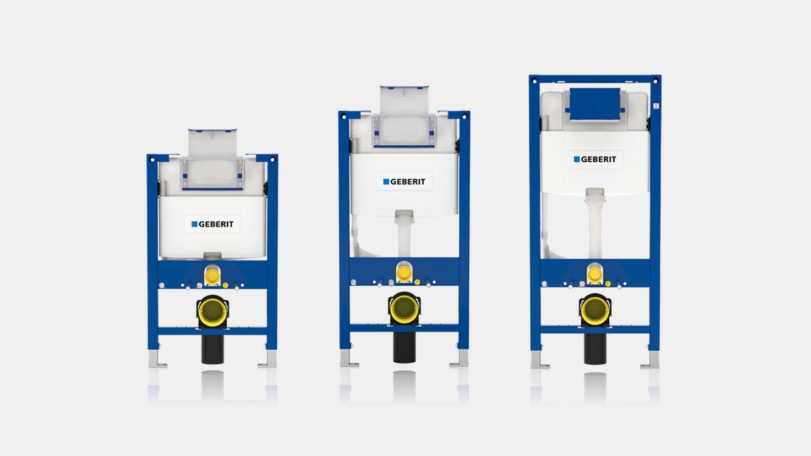Bâti-supports avec réservoir encastré Geberit Omega
