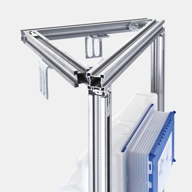 Geberit GIS Construction d'angle pour WC suspendu Geberit GIS Construction d'angle pour WC suspendu