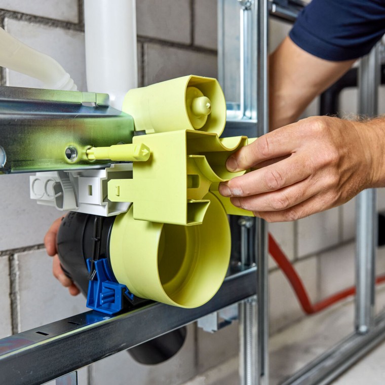 Geberit GIS Élément pour WC suspendu avec le boitier Power & Connect