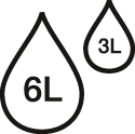 Rinçage 6/3L Rinçage 6/3L