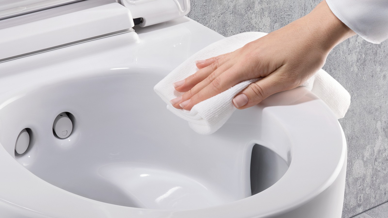 Nettoyage facile du WC lavant