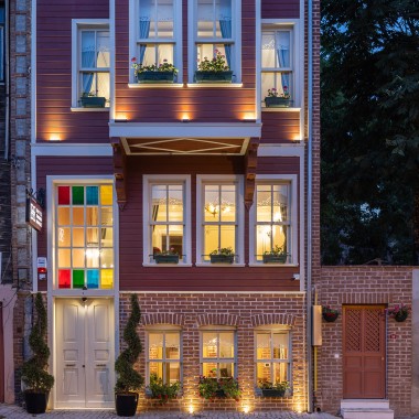La maison est construite en bois de manière traditionnelle. Des matériaux locaux et traditionnels ont été utilisés à l’extérieur comme à l’intérieur (© Hôtel Turkish House) La maison est construite en bois de manière traditionnelle. Des matériaux locaux et traditionnels ont été utilisés à l’extérieur comme à l’intérieur (© Hôtel Turkish House)
