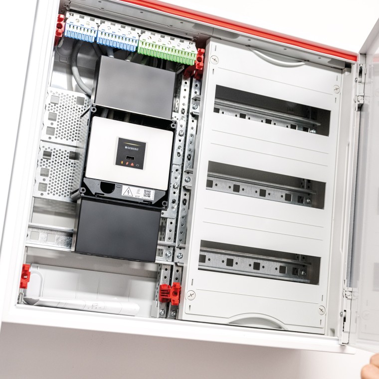 Geberit Gateway intégrée dans l’armoire électrique