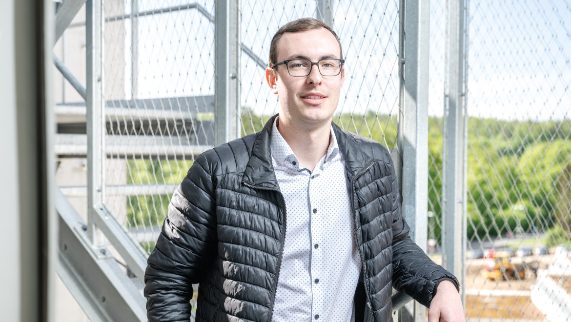 Maximilian Nudig, chef de chantier Essinger Wohnbau GmbH Maximilian Nudig, chef de chantier Essinger Wohnbau GmbH