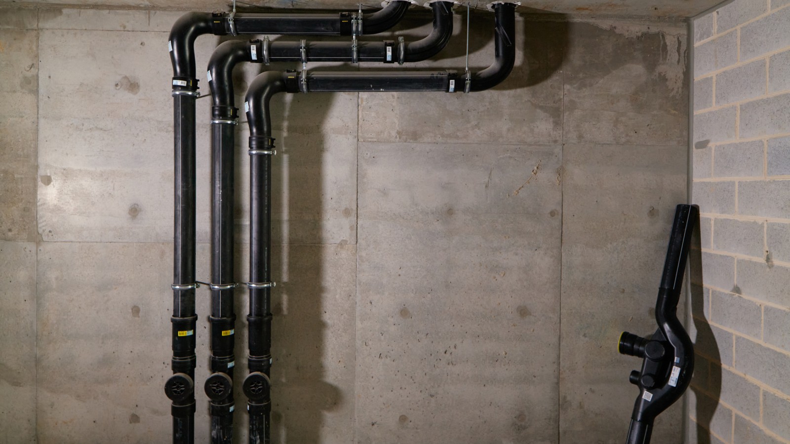 L’évacuation des bâtiments avec SuperTube a permis d’augmenter considérablement l’espace habitable (© Michael Curwood & Adam Powell)