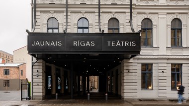 Le vénérable New Riga Theatre sous un nouveau jour (© Jānis Salmanis)