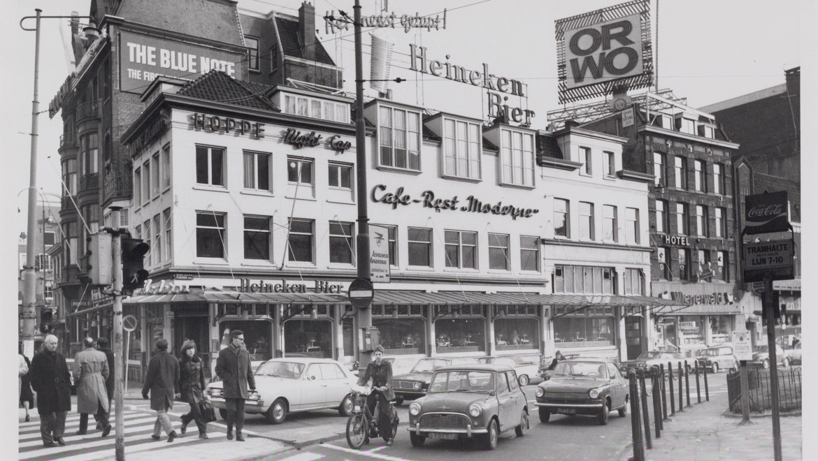 Le bâtiment en 1972 (© The Amsterdam City Archives) Le bâtiment en 1972 (© The Amsterdam City Archives)