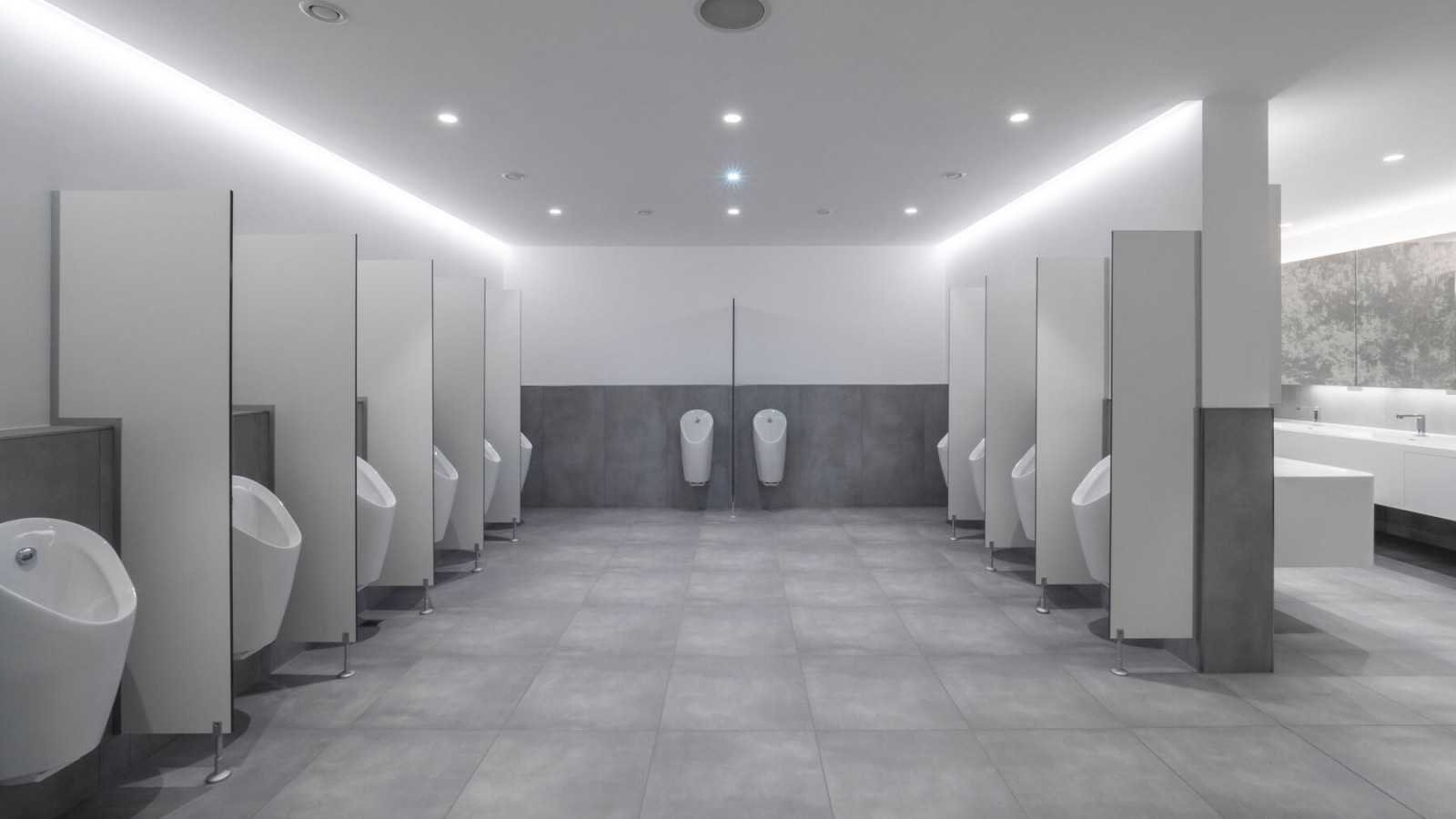 L’installation sanitaire après l’achèvement des travaux