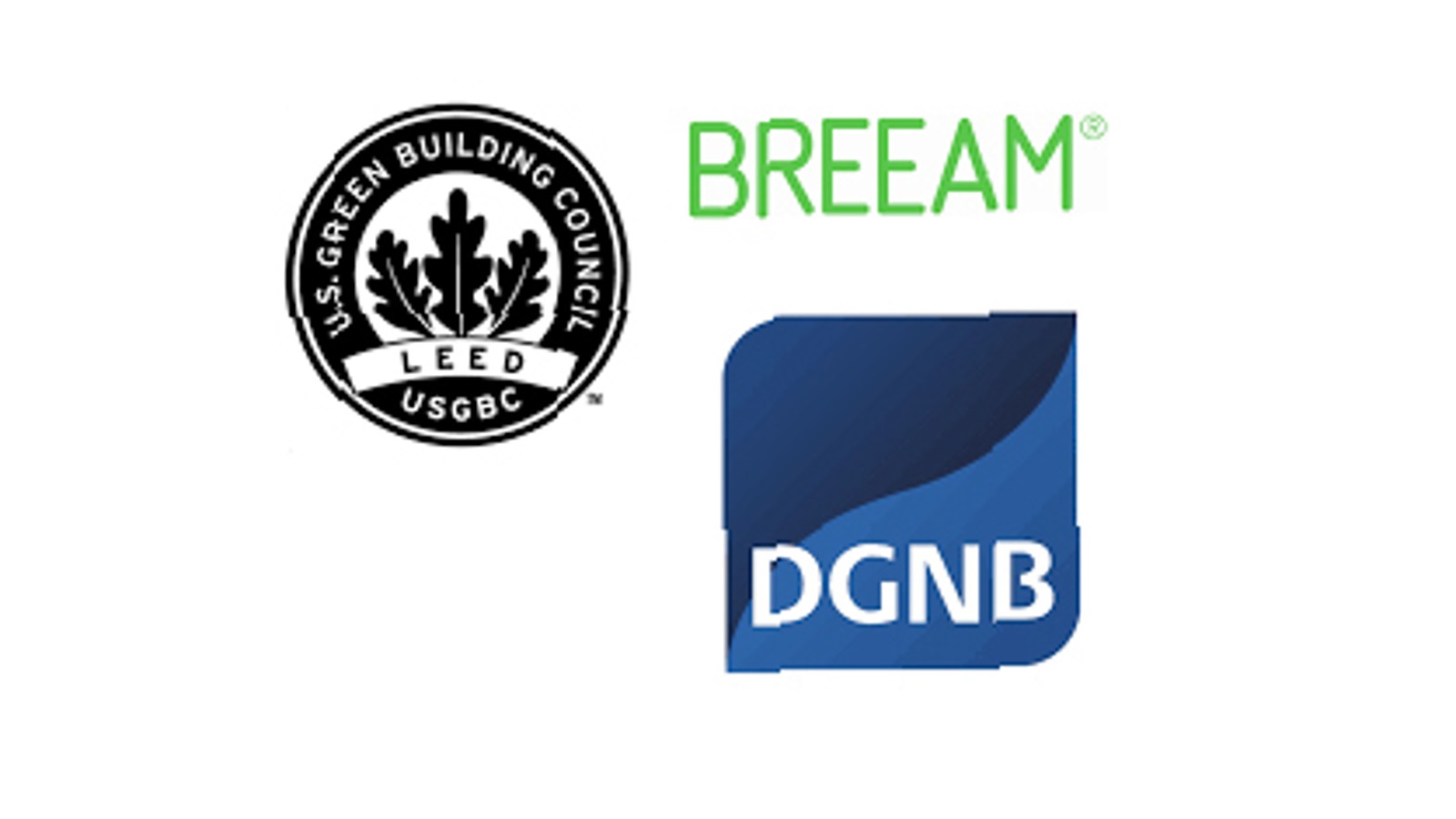 BREEAM, LEED et DGNB sont les trois principaux systèmes de certification pour la construction durable dans le monde BREEAM, LEED et DGNB sont les trois principaux systèmes de certification pour la construction durable dans le monde