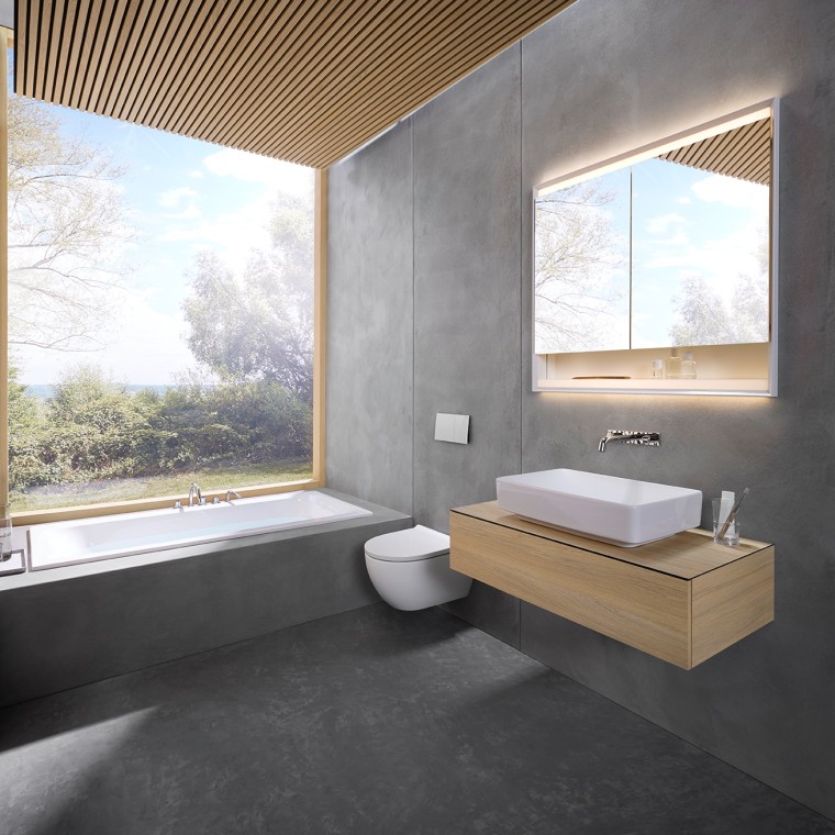 Le concept primé « Serenity » (© Geberit) Le concept primé « Serenity » (© Geberit)