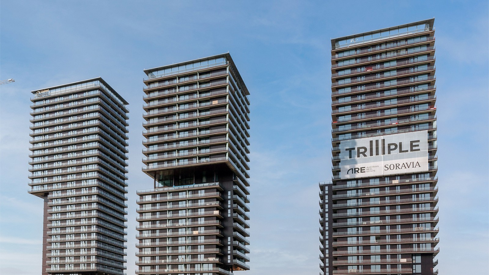 Les trois tours TriIIIple en dialogue.© Soravia Les trois tours TriIIIple en dialogue.© Soravia