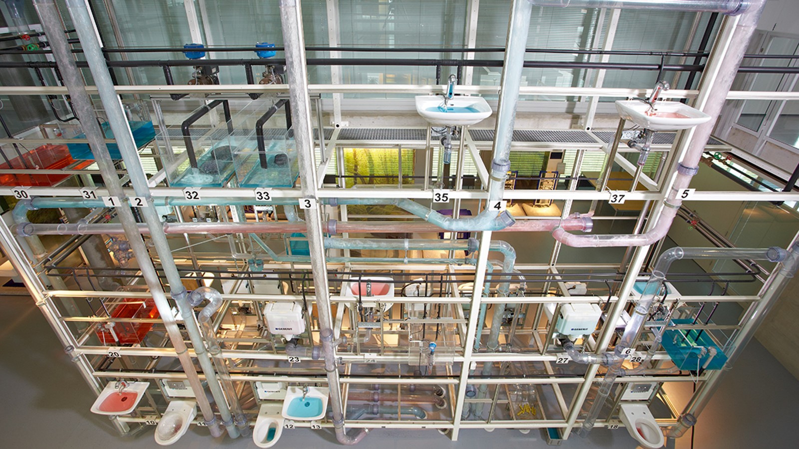 Tour des eaux usées Geberit Tour des eaux usées Geberit