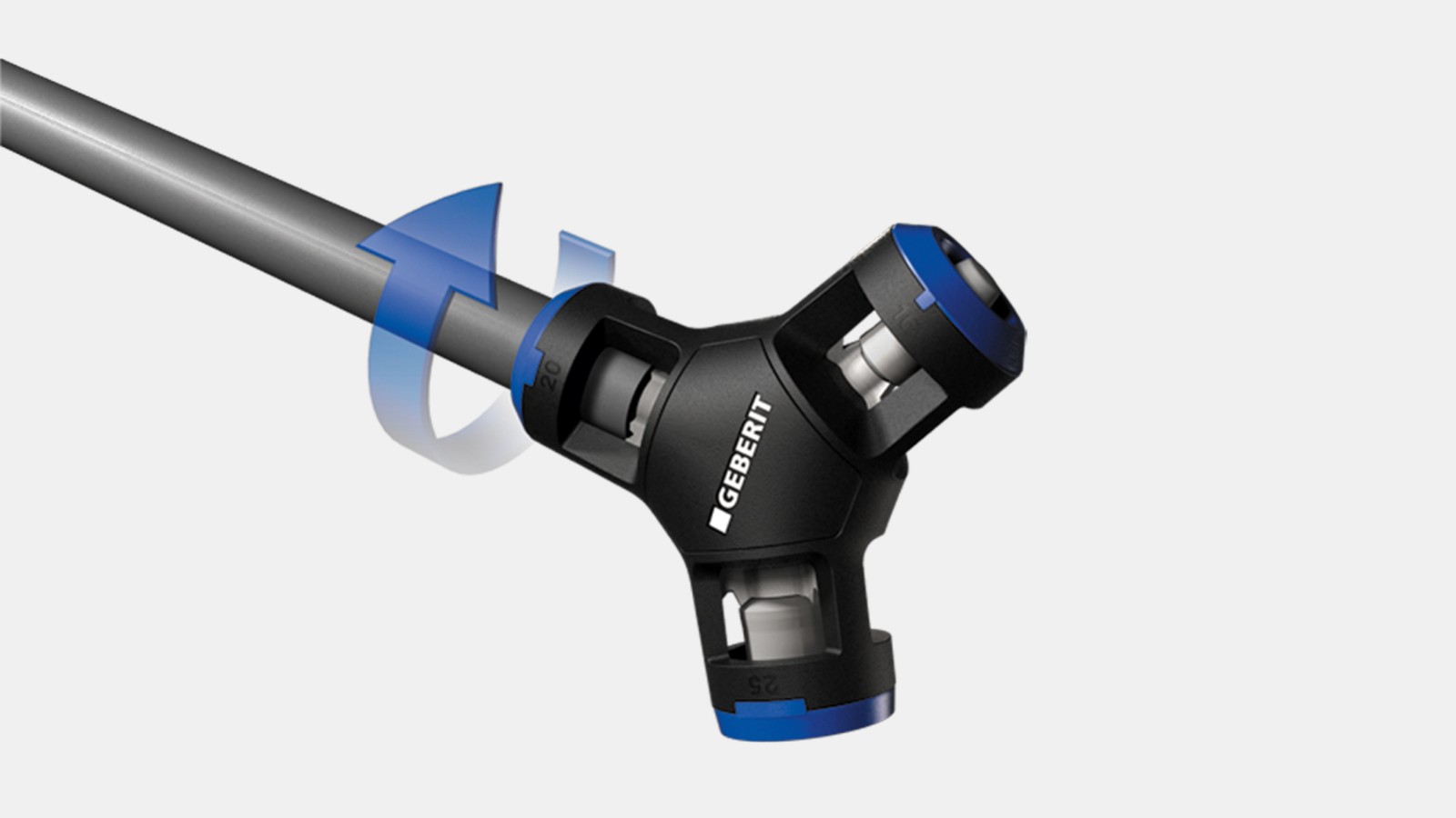Un seul outil pour toutes les dimensions : l'outil d'ébavurage et de calibrage Geberit PushFit Un seul outil pour toutes les dimensions : l'outil d'ébavurage et de calibrage Geberit PushFit
