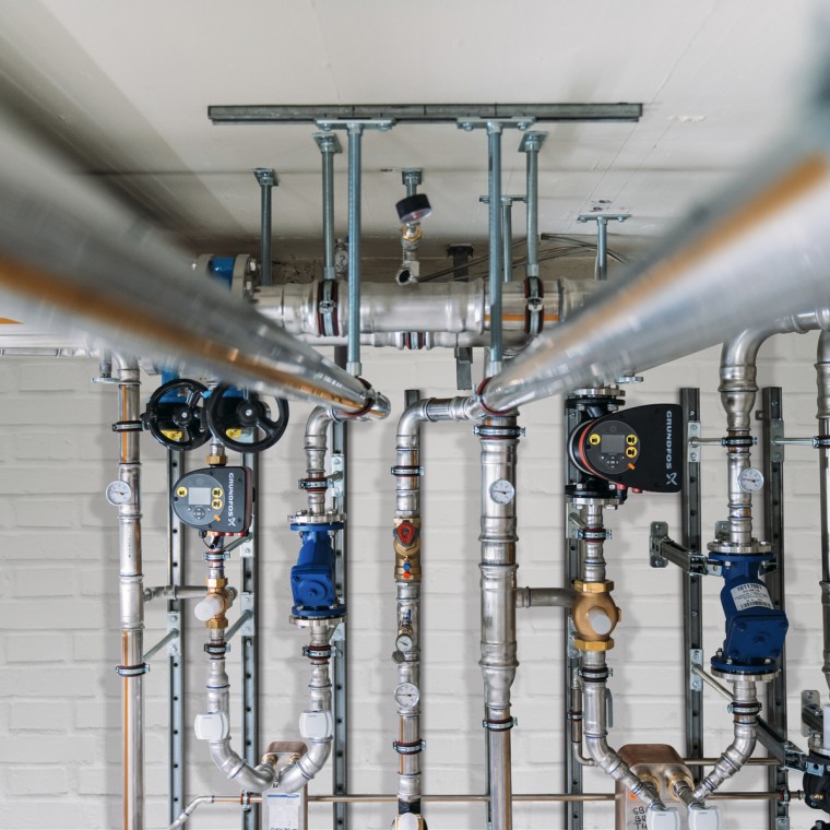 Geberit Mapress Therm offre une protection fiable contre la corrosion externe dans les circuits fermés de refroidissement ou de réfrigération avec formation de condensats.