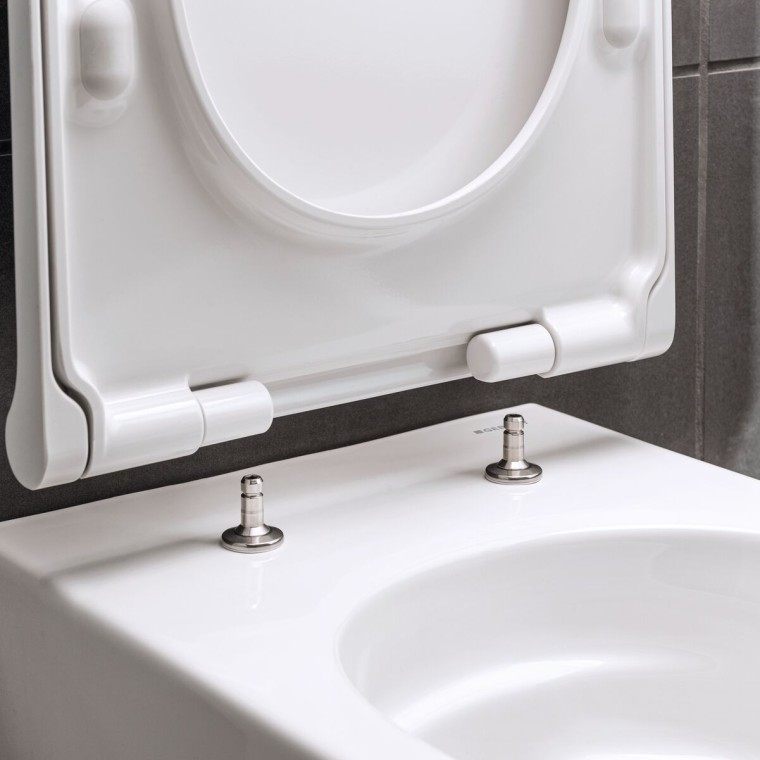 Cache-vis Pour Abattant WC - Lot De 10 - Plastique Blanc étanche - Tailles 50/60/65 Mm - Protection Esthétique
