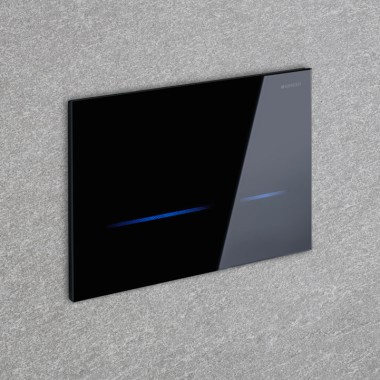 La plaque de déclenchement Geberit Sigma80 sans contact La plaque de déclenchement Geberit Sigma80 sans contact