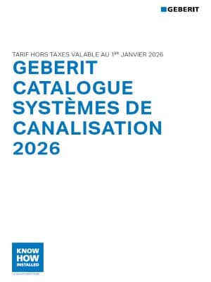 Catalogue Systèmes de canalisation 1er janvier 2026 Catalogue Systèmes de canalisation 1er janvier 2026