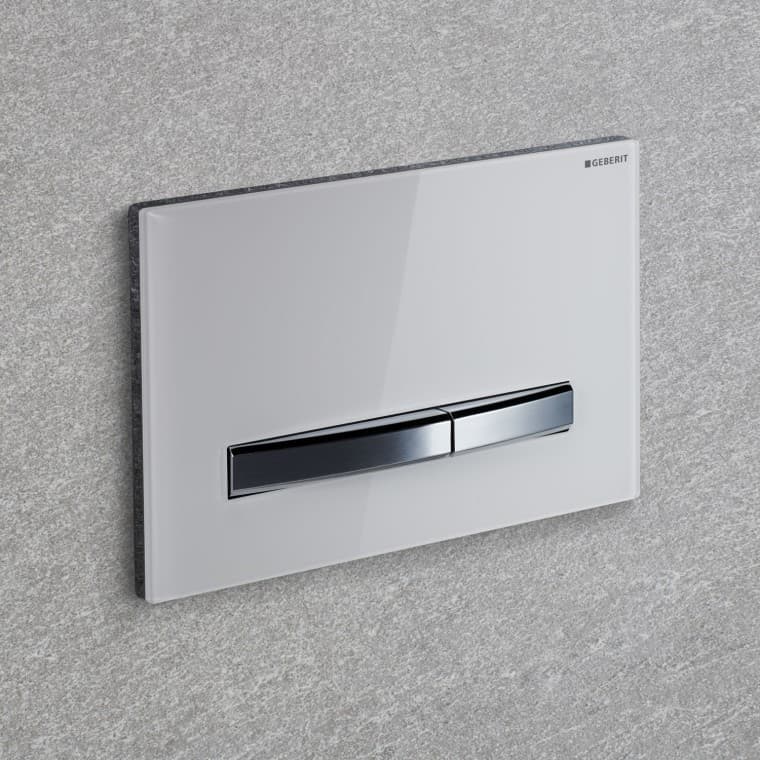 Plaque de déclenchement Geberit Sigma50 blanche Plaque de déclenchement Geberit Sigma50 blanche