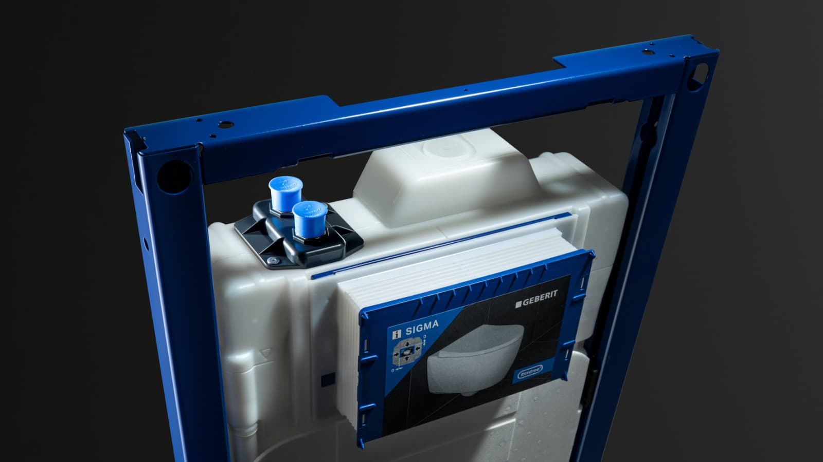 Réservoir Geberit Sigma 12 cm avec rinçage forcé intégré Réservoir Geberit Sigma 12 cm avec rinçage forcé intégré