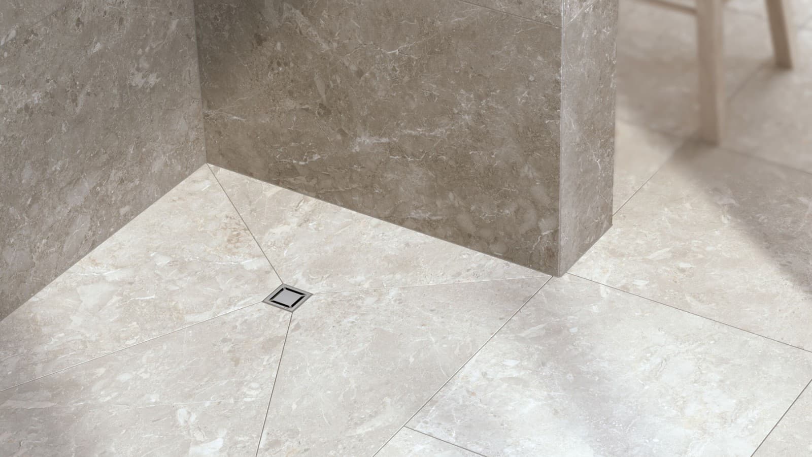 Siphon de sol compact pour petites douches Siphon de sol compact pour petites douches