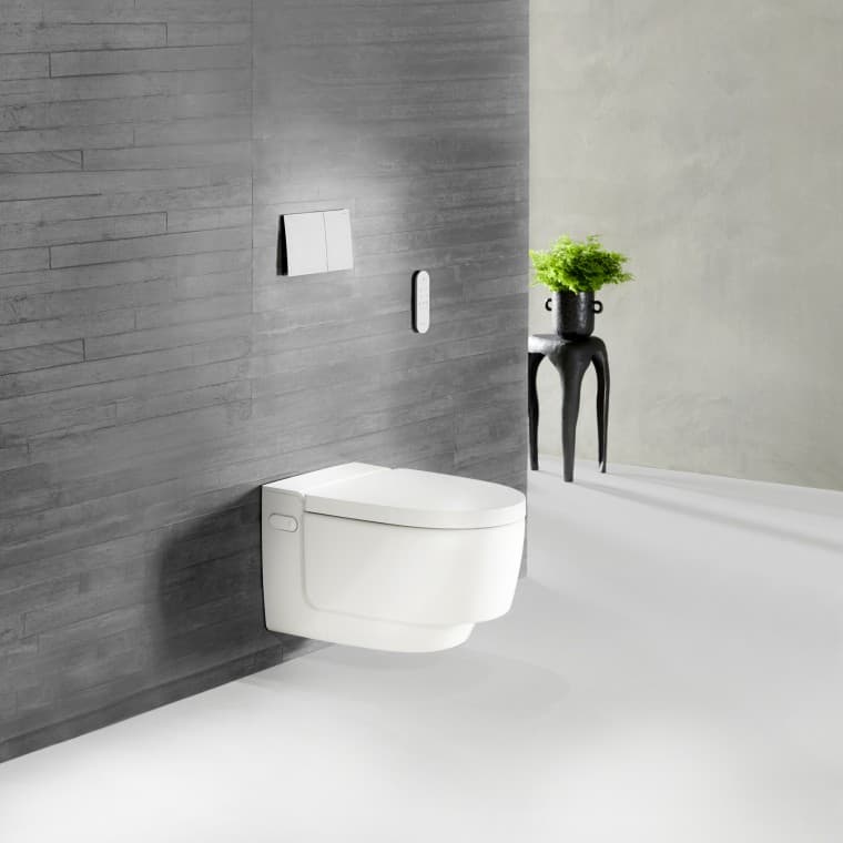 WC lavant Geberit AquaClean Maïra en blanc WC lavant Geberit AquaClean Maïra en blanc