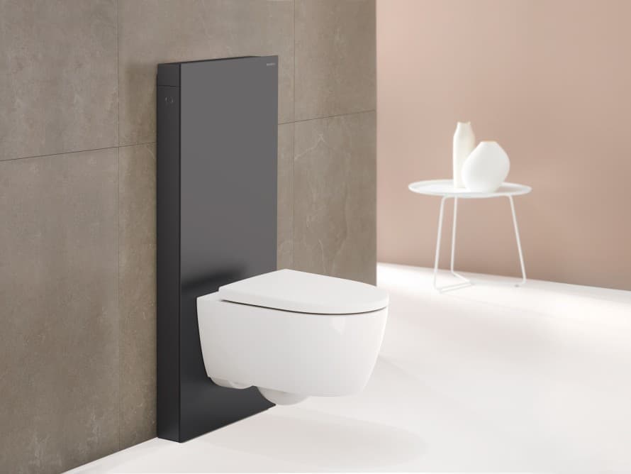 Geberit Monolith Plus finition noir satiné Geberit Monolith Plus finition noir satiné