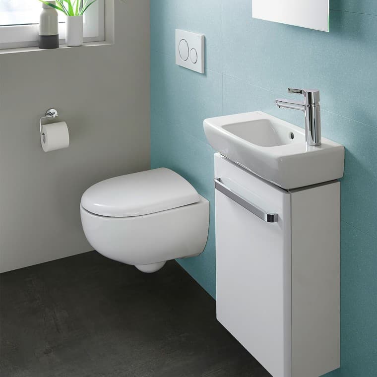 Salle de bains d'invités Geberit Renova Compact Salle de bains d'invités Geberit Renova Compact