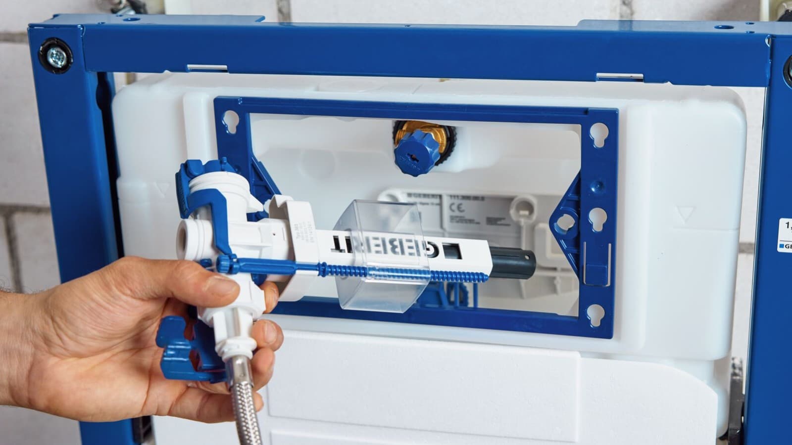 Geberit DuoFix et Geberit Type 383 vanne d'alimentation en eau Geberit DuoFix et Geberit Type 383 vanne d'alimentation en eau