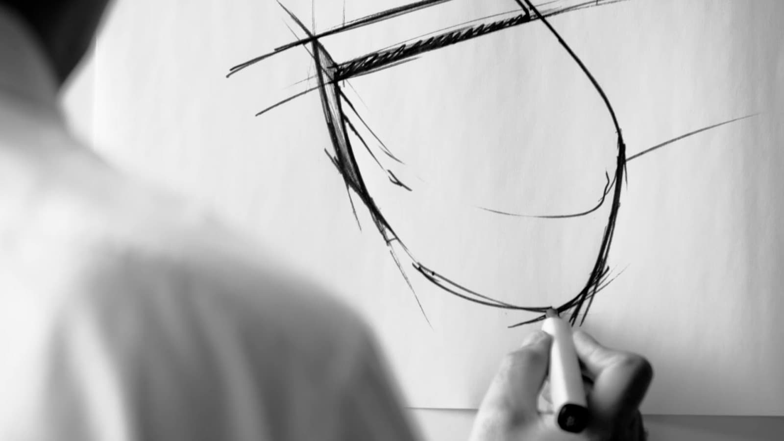 AquaClean Mera esquissé sur papier AquaClean Mera esquissé sur papier