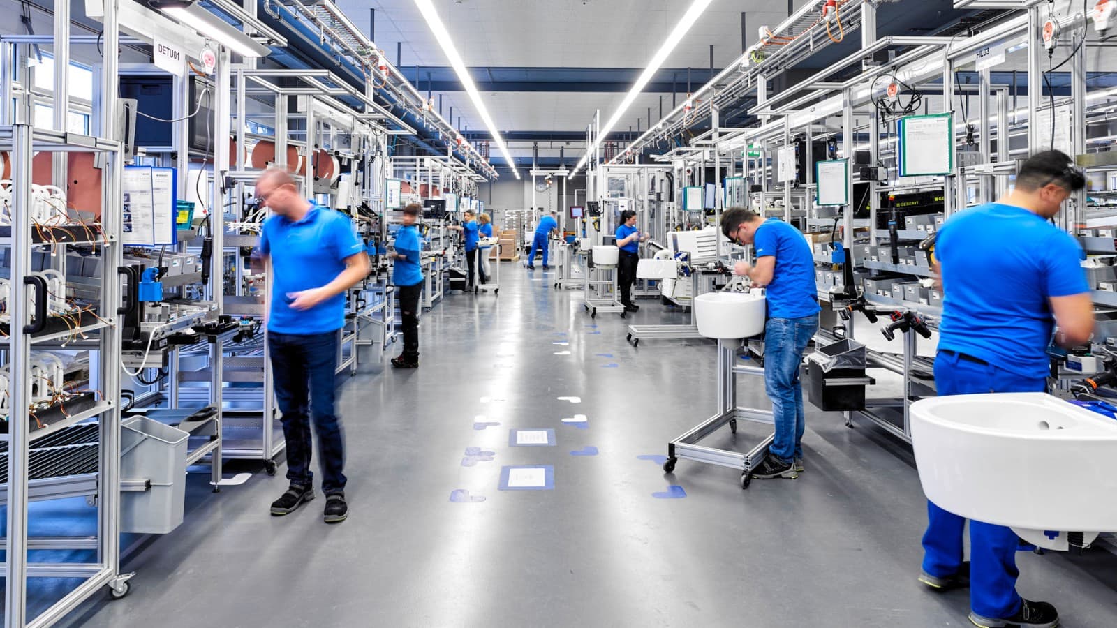 Production AquaClean en Jona Production AquaClean en Jona