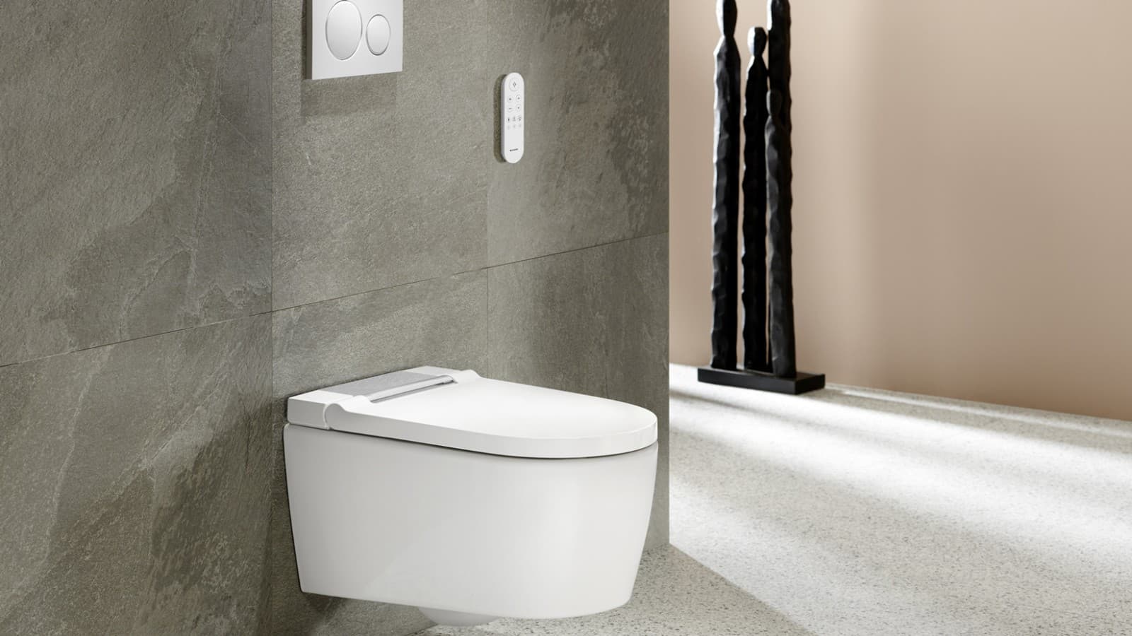 Geberit AquaClean Sela blanc avec télécommande Sigma20 Geberit AquaClean Sela blanc avec télécommande Sigma20
