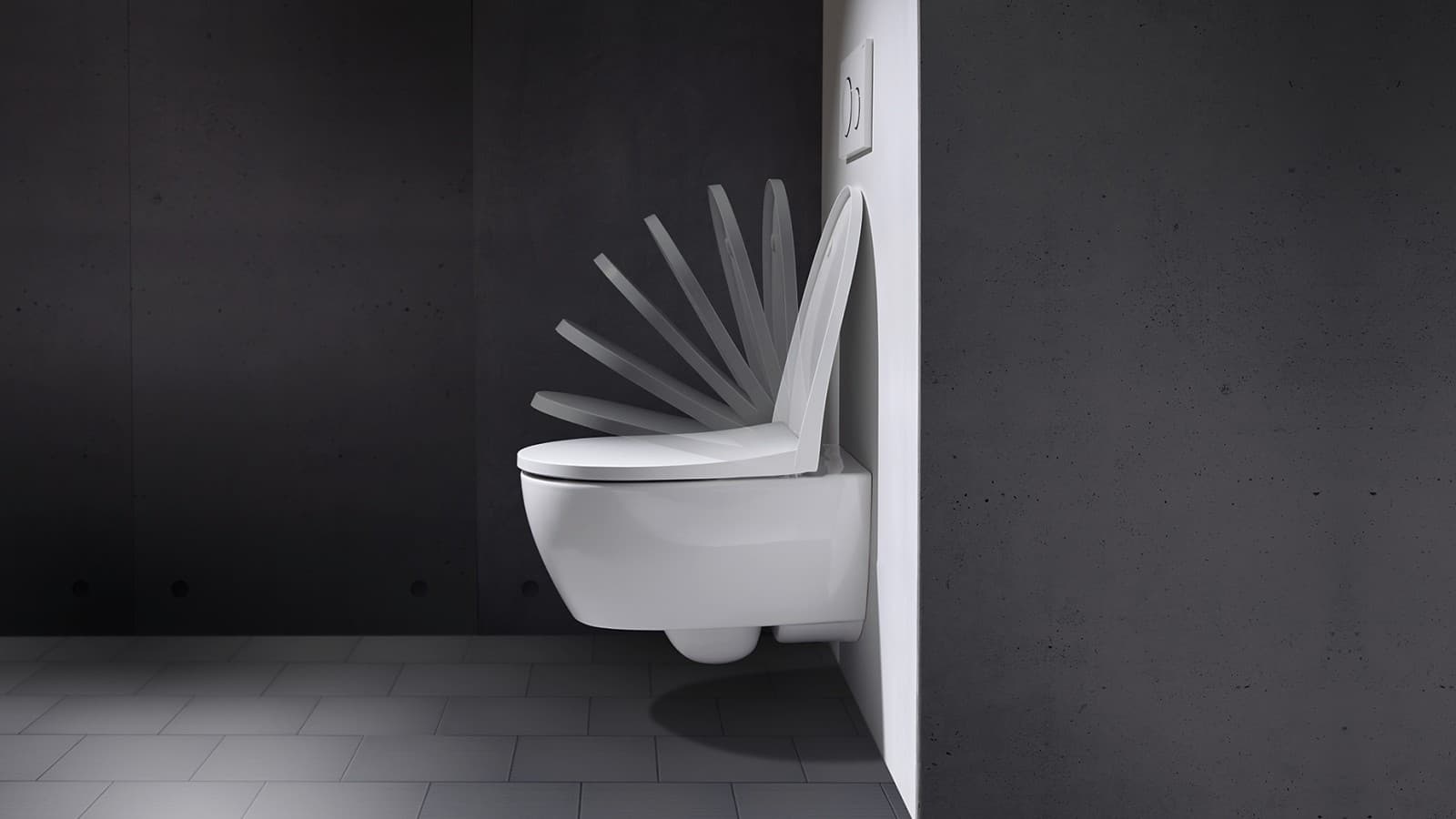 Abattant à fermeture ralentie Abattant à fermeture ralentie