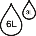 Rinçage 6/3L Rinçage 6/3L