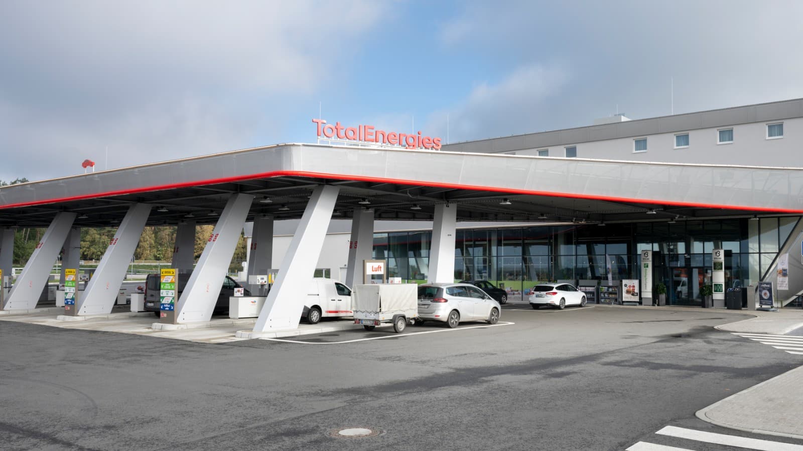 Aire d'autoroute Evendorf BREAK en Allemagne Aire d'autoroute Evendorf BREAK en Allemagne