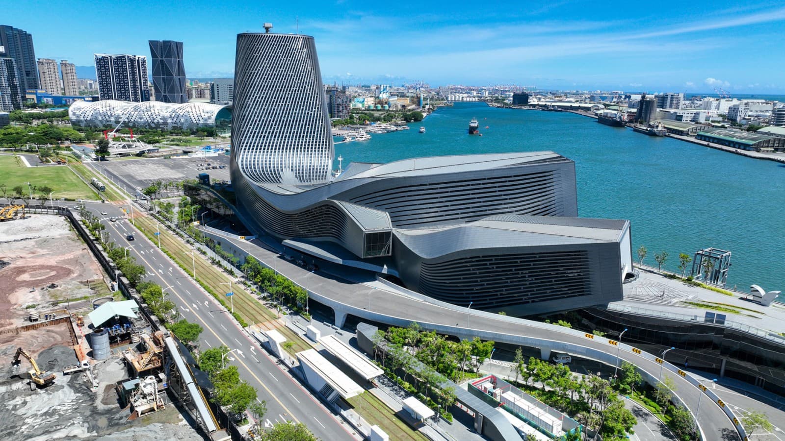 Le terminal portuaire de Kaohsiung est un important carrefour maritime à Taïwan Le terminal portuaire de Kaohsiung est un important carrefour maritime à Taïwan