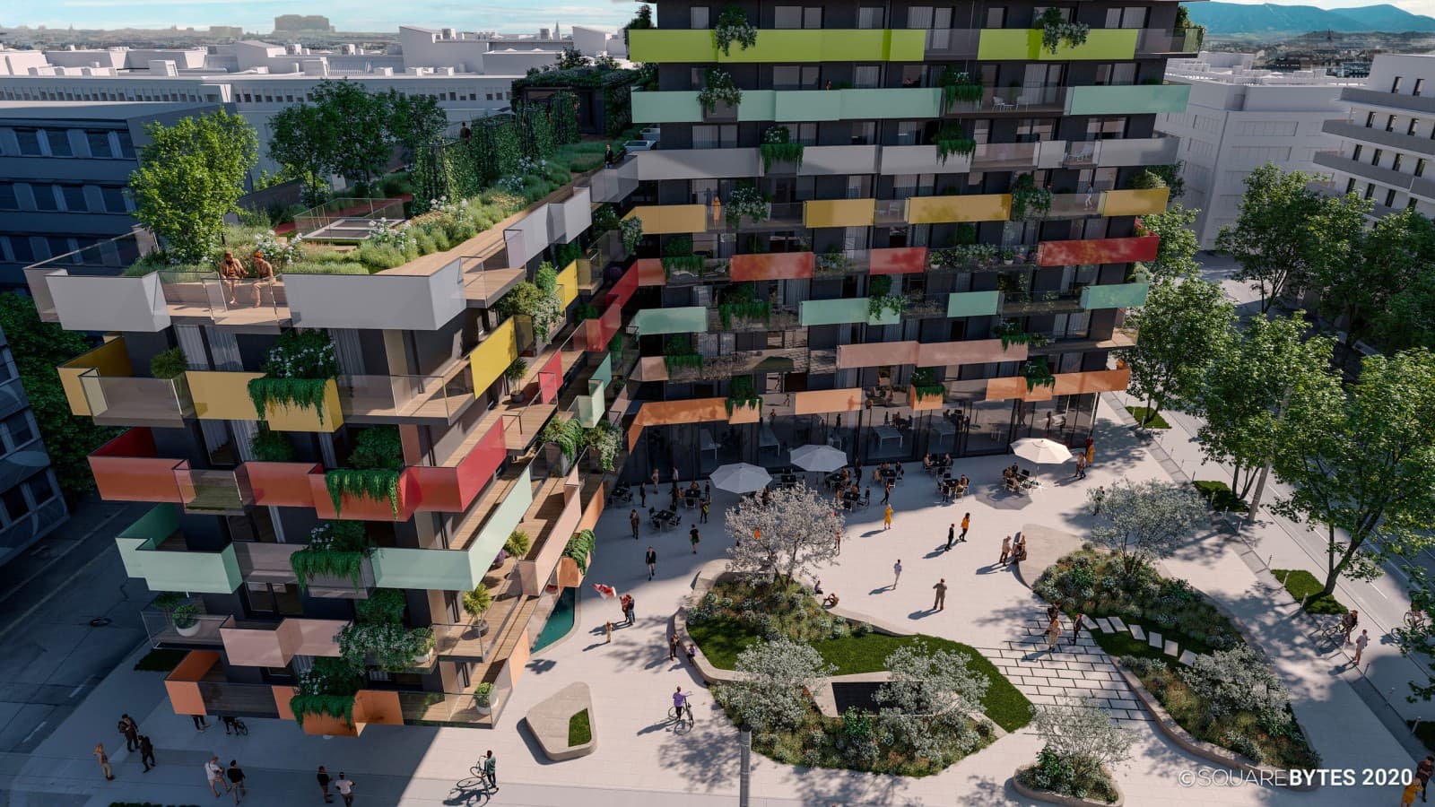 Immeuble résidentiel DS 90 à Vienne Immeuble résidentiel DS 90 à Vienne