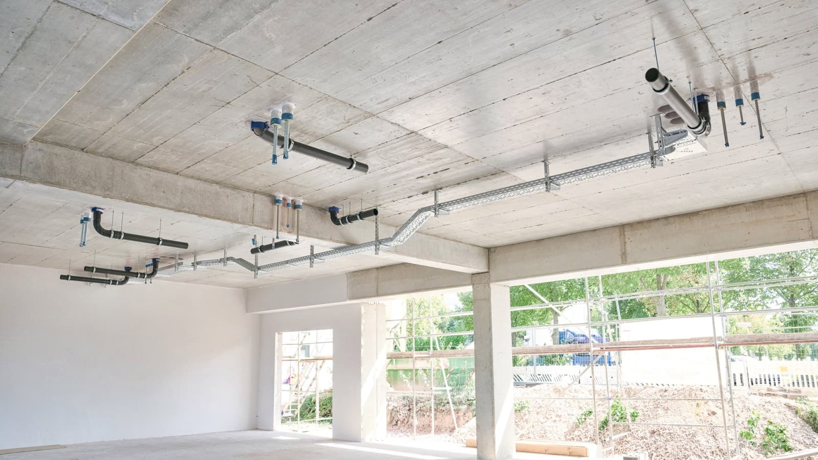 Geberit SuperTube à Erfurt Geberit SuperTube à Erfurt