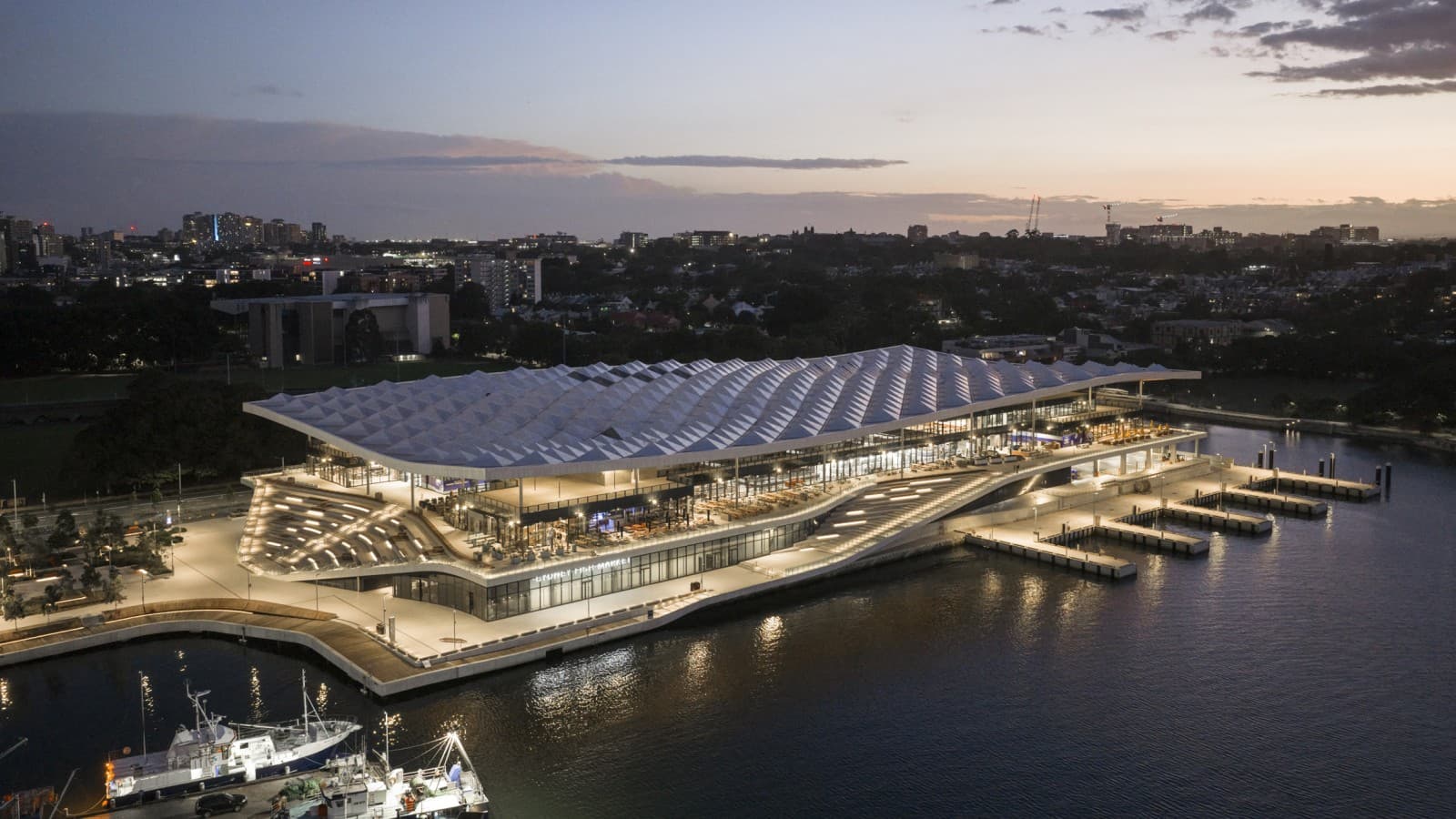 Le nouveau marché aux poissons de Sydney à Blackwattle Bay (© Rasmus Hjortshoj) Le nouveau marché aux poissons de Sydney à Blackwattle Bay (© Rasmus Hjortshoj)