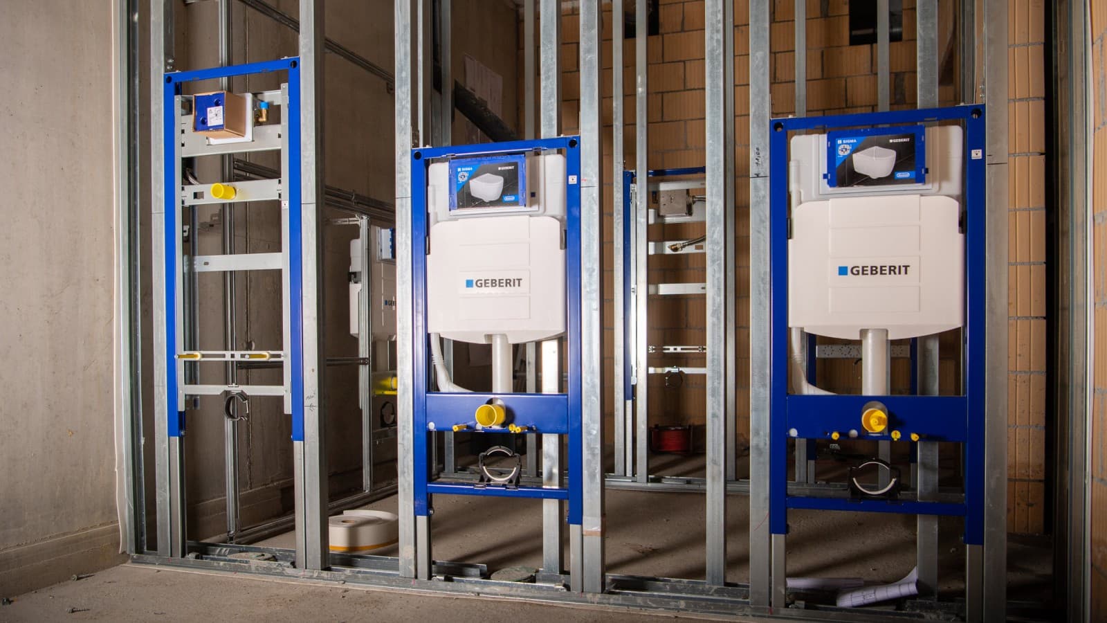 Zone sanitaire avec Geberit Duofix Zone sanitaire avec Geberit Duofix