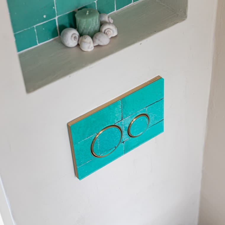 La plaque de déclenchement Sigma21 au design marocain personnalisé (© Chiela van Meerwijk) La plaque de déclenchement Sigma21 au design marocain personnalisé (© Chiela van Meerwijk)